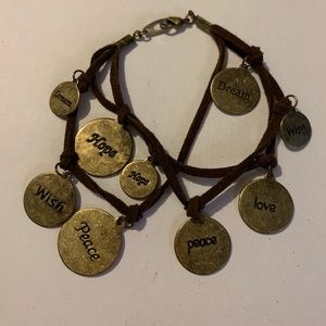 Brown Suede Bracelet